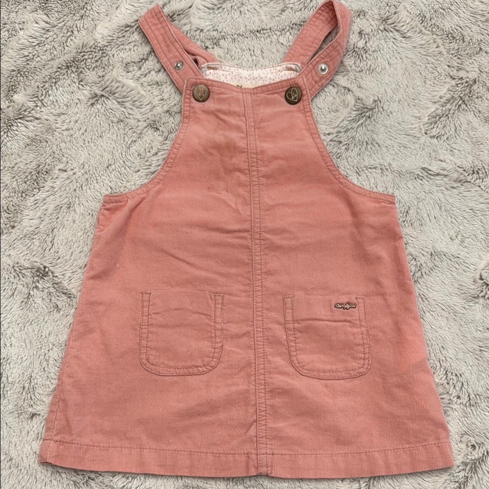 Zara Pink Overalls A-line Design